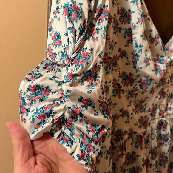 NWT For Love And Lemons Taggart Floral Mini Dress - Picture 10 of 16
